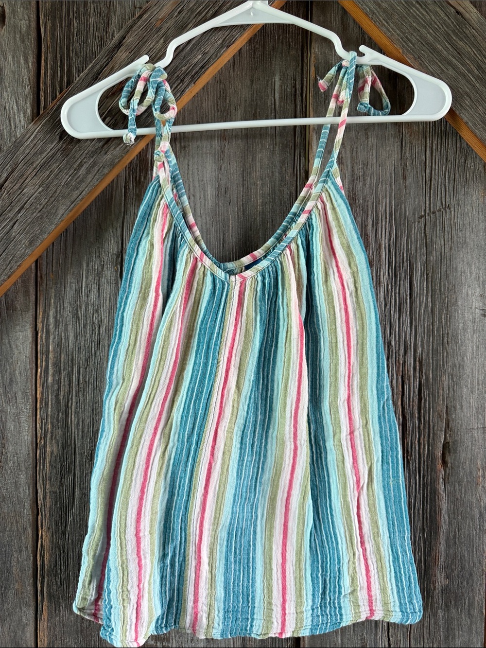 Women’s Tie Shoulder Classic Tank